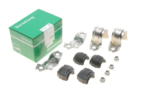 Фото - ремкомплект стабілізатора (переднього) VW Golf 13- (OE VAG) Borsehung B10809 Ремкомплект стабілізатора (переднього) VW Golf 13- (OE VAG) Borsehung B10809