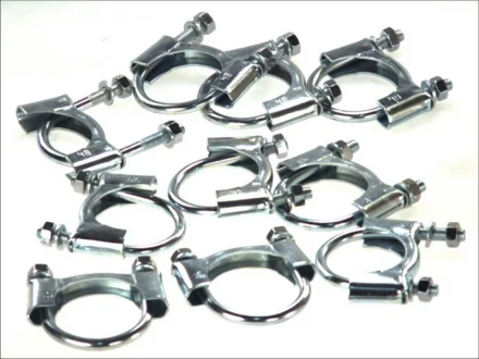 Затискач вихлопної системи (48мм, 10шт) DACIA DUSTER FIAT DOBLO, DUCATO, GRANDE PUNTO, PANDA, PANDA/HATCHBACK, PUNTO OPEL ASTRA F, ASTRA F CLASSIC, ASTRA G, ASTRA H, COMBO TOUR 1.0-2.3D 09.91- BOSAL 250248