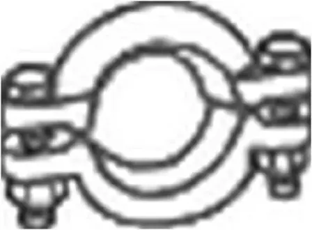 Деталі вихлопної системи BOSAL 254-702