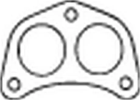 Прокладка випускної системи FORD COURIER, ESCORT CLASSIC, ESCORT III, ESCORT III EXPRESS, ESCORT IV, ESCORT IV EXPRESS, ESCORT V, ESCORT V EXPRESS, ESCORT VI 1.6D/1.8D 09.83-04.03 BOSAL 256-642