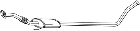 Деталі вихлопної системи Bosal 287-615
