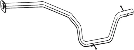 Деталі вихлопної системи Bosal 850-163