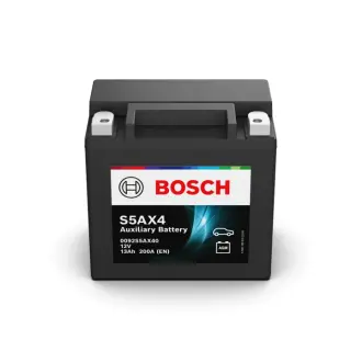 Акумулятор 13Ah-12v AGM AUXILIARY (S5AX4) (150x87x145),L,EN200 BOSCH 0092S5AX40