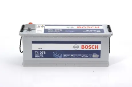 Акумулятор 140Ah-12v (T4076) (513x189x223),полярність зворотна (3),EN800 BOSCH 0 092 T40 760