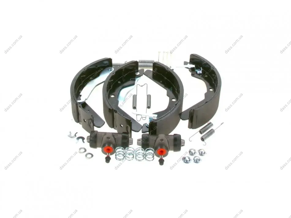 VW Комплект гальмівних колодок PRO TRANSPORTER T3 82 Bosch 0204113596 (фото 1)