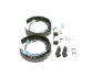 CITROEN Комплект гальм SUPERPRO (колодки + циліндри) C2, C3, Peugeot Bosch 0204114613 (фото 4)