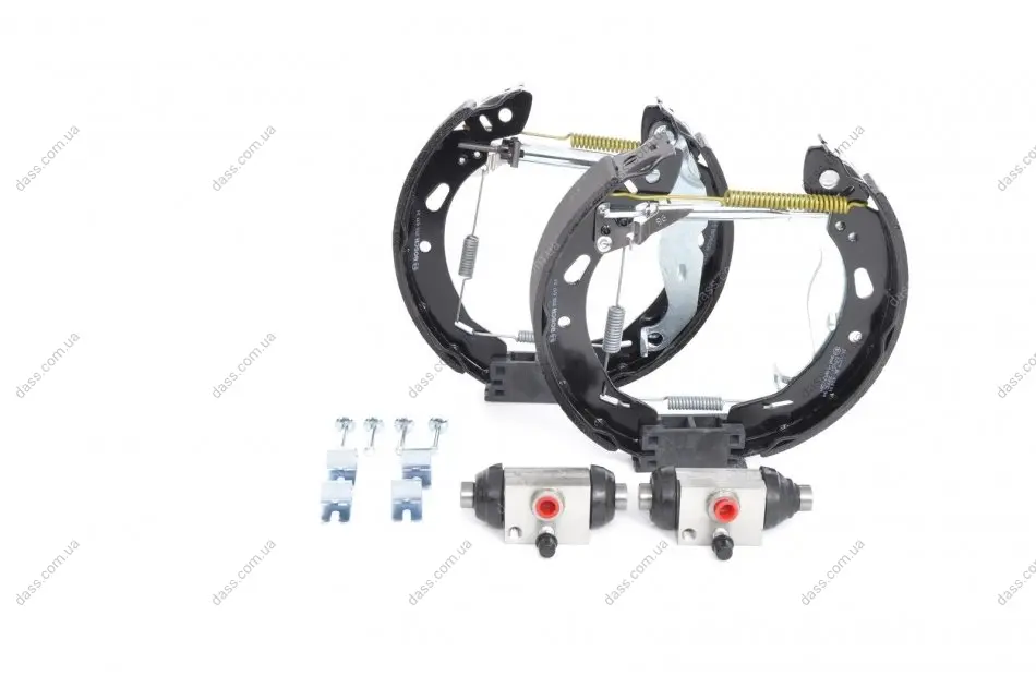 FORD гальмівні колодки (барабан) SUPER PRO FIESTA VI 08- Bosch 0204114666 (фото 1)