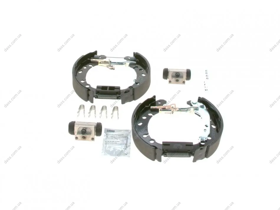 TOYOTA гальмівні колодки (барабан) SUPER PRO YARIS 10- Bosch 0204114692 (фото 1)