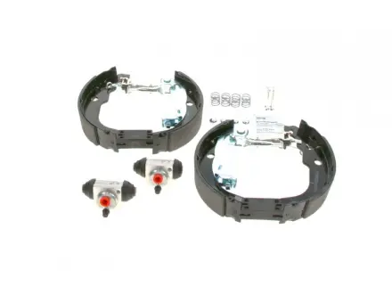 Комплект барабанных колодок с тормозными цилиндрами BOSCH 0 204 114 703