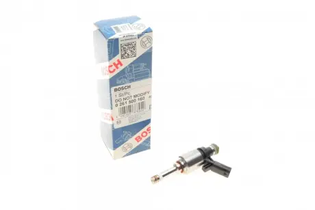 Прямий вприск - Вприск палива AUDI A3, A4 B8, A5, TT SEAT ALHAMBRA, ALTEA, ALTEA XL, EXEO, EXEO ST, LEON, TOLEDO III SKODA OCTAVIA II, SUPERB II, YETI VW CC B7, GOLF VI 1.8 11.06-12.17 BOSCH 0261500160