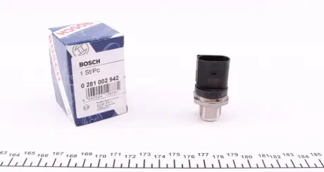 Датчик тиску палива BOSCH 0281002942