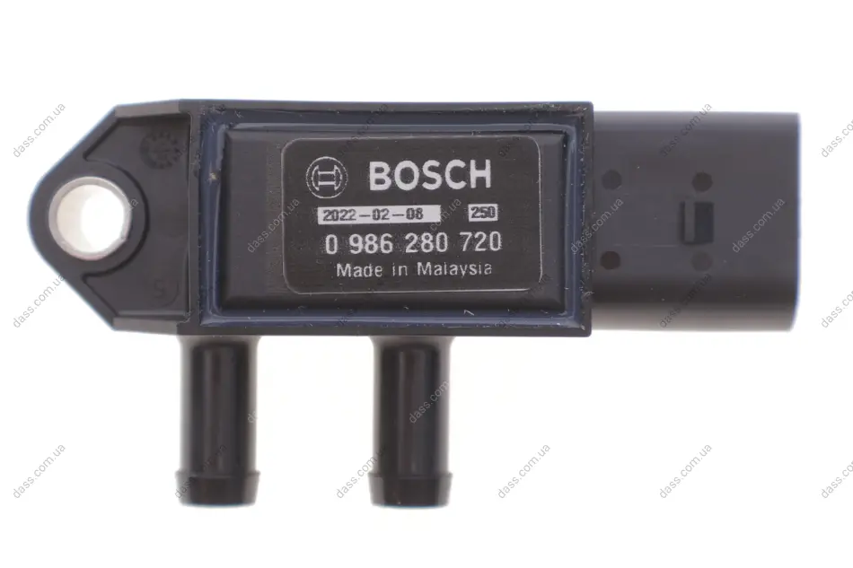 Датчик тиску вихлопних газів Mazda 2/3/6/CX-3/CX-5 1.5-3.2D 14- Bosch 0 986 280 720 (фото 1)