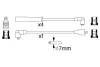 Комплект проводів запалювання FORD MAVERICK MAZDA 626 II NISSAN TERRANO II ROVER 200 II, 400 II SEAT RONDA 1.6/2.0/2.4 03.83-09.07 BOSCH 0986356807 (фото 5)