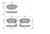 Тормозные колодки BOSCH 0986424042 (фото 2)