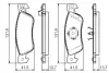 Гальмівні колодки BOSCH 0986424262 (фото 1)