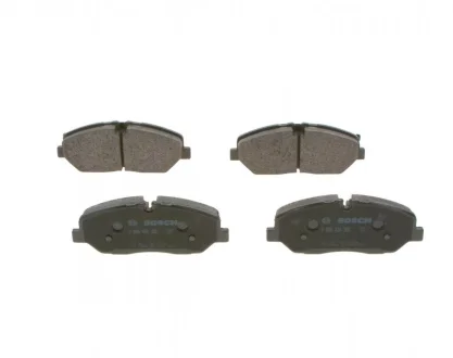 Гальмівні колодки передн, HYUNDAI H350 2.5D 04.15- Bosch 0986424395