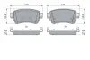 Тормозные колодки BOSCH 0986424437 (фото 8)