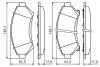 Гальмівні колодки BOSCH 0 986 424 466 (фото 1)
