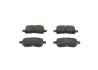 Комплект гальмівних колодок передн, TOYOTA COROLLA, PASEO, STARLET 1.3/1.5/1.6 05.95-02.00 BOSCH 0986424692 (фото 1)