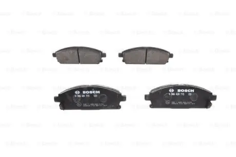 Гальмівні колодки BOSCH 0 986 424 715