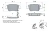 Гальмівні колодки BOSCH 0986424798 (фото 5)