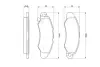 Тормозные колодки BOSCH 0986424804 (фото 6)