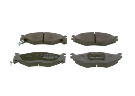 Комплект гальмівних колодок передн, CHRYSLER DAYTONA, LE BARON, SARATOGA, VOYAGER II PLYMOUTH VOYAGER 2.2-3.3 09.86-09.95 BOSCH 0 986 424 892