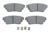 Колодки гальмівні дискові (комплект 4 шт) BOSCH 0986460008 (фото 1)