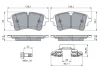 AUDI колодки гальмівні задн. A4 2.0 16-, A5 1.4 16-, VW BOSCH 0986460174 (фото 5)