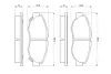 Тормозные колодки BOSCH 0 986 461 124 (фото 5)