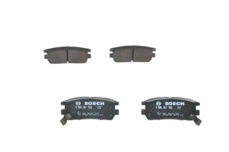 Гальмівні колодки BOSCH 0 986 461 768