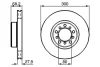 Гальмівний диск передн лів/прав MERCEDES S (C126), S (W126) 2.5-5.5 09.85-06.91 Bosch 0986478197 (фото 5)