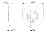 Гальмівний диск передн лів/прав ALFA ROMEO 159, BRERA, GIULIETTA, SPIDER CHRYSLER 200 JEEP CHEROKEE 1.4-3.2 09.05- Bosch 0986479C82 (фото 5)