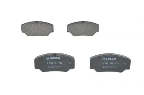 Гальмівні колодки BOSCH 0 986 491 410