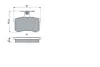 Тормозные колодки BOSCH 0986494059 (фото 5)
