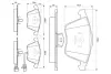 Гальмівні колодки BOSCH 0986494103 (фото 5)