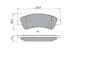 Тормозные колодки BOSCH 0986494110 (фото 7)
