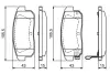 Тормозные колодки BOSCH 0986494223 (фото 1)