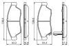 Гальмівні колодки BOSCH 0986494238 (фото 6)