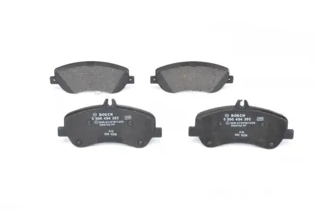 Тормозные колодки BOSCH 0986494302
