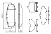 Тормозные колодки BOSCH 0986494319 (фото 5)