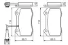 Гальмівні колодки BOSCH 0986494367 (фото 7)