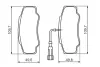 Тормозные колодки BOSCH 0986494391 (фото 6)