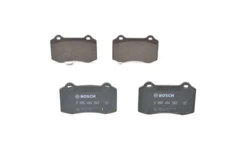 Тормозные колодки BOSCH 0986494393