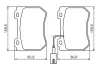 Тормозные колодки BOSCH 0 986 494 402 (фото 4)