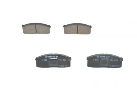 Тормозные колодки BOSCH 0986494530