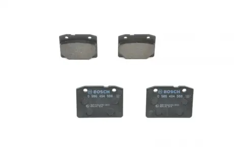 Гальмівні колодки BOSCH 0986494568