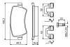 FORD гальмівні колодки дискові задн. Galaxy 06-, Volvo S80, V70, LAND ROVER BOSCH 0986494641 (фото 6)