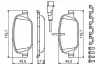 Гальмівні колодки BOSCH 0986494717 (фото 5)