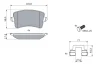 Колодки гальмівні (задні) Audi A4/A5/Q5 07- (к-кт) BOSCH 0 986 494 733 (фото 7)